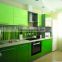 green Back Painted Glass Lacquered Glass price for Kitchen splashback and glass door