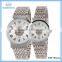 nickel free stainless steel back geneva watch