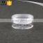 15g 30g round transparent cushion loose powder case with sifter