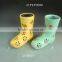 2016 new ceramic lantern and candle holder with handle