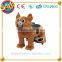 HI CE hot sale funny cartoon plush animal electric riding scooter motor toy for kids