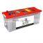 Dry charged 12v car battery with JIS standard
