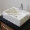 Polished italian carrara white marble countertop, Vanity top