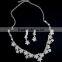 Crystal Wedding Bridal Accessories Crown,Necklace,Earring Set Handmade Jewelry