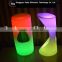 china supplier modern furniture Commercial furniture light up RGB remote control rechargeable italian style dining room chairs