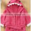 Jinhua wholesale hooded cheap coral fleece cute baby bathrobes                        
                                                Quality Choice