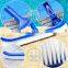 18'' plastic swimming pool wall brush, pool cleaning brush