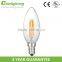 Candle lamp 3.5w 4w led candle bulb rohs b11 c35 led filament candle light