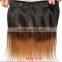 3 tone color ombre bundles 100% remy human hair extension