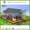 Country style modular house made up of eps cement sandwich wall panel