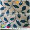 Middle east style Linen Cotton flocked upholstery fabric used for curtain sofa cushion material