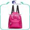 Wholesale custom polyester waterproof backpack bag for girls