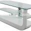 TV-2308 White Glass TV Stands