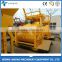 0.5m3 Small electric twin shaft concrete mixer trailer and pump