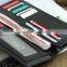 Mens Long Leather Wallet Credit Card Holder Clutch Bifold Clip Purse