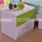 e1 mdf teenager bedroom sets furnitture, green children bedset 8110#