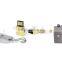2016 Shining slim usb stick gold color usb flash drive with fashion keychain 1-64gb