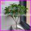 Christmas Decoration Supplies artificial green leaves with berries for christmas decoration