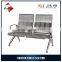 2 Seater Aluminum Arms Strong stainless steel airport chair