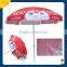 xinda 200cm polycotton promotional beach umbrella