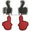hot sale custom sponge eva foam finger sale for fans cheering