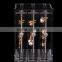 high clear stand style 3 drawers customized acrylic display rack wholesale