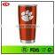 vacuum insulated custom logo 20oz stainless steel tumbler with tritan lid