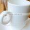 Custom logo Ceramic porcelain coffee cup and saucer set/ Italian mug