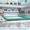 inflatable water volleyball court supplier