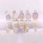 Gold Plated Natural Agate Quartz Stone Druzy Bracelet, with 8mm Frosted Agate Beaded Jewelry Bracelets
