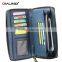 QIALINO RFID Blocking Wallet Genuine Leather money clip wallet handbag