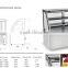 Cake Display Refrigerator(CE approval)