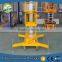 reasonable price towable lift elevated work light weight skidproof platform aluminum alloy lift