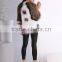 2015 Fashion Style Knitted Racoon Fur Coat for Ladys