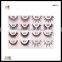 Wholesale private label diamond false eyelash/Marlliss 502strip eyelashes/diamond silk lash