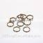 High Quality Iron Material 20mm Split ring keychain rings wholesale in all sizes