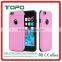 Slim soft flexible TPU hard plastic back cover PC shockproof bumper hybrid cell phone case for iPhone 6 6s plus