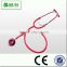 2015 New type diagnostic dual head chestpiece stethoscope with unique design for physicians use