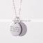 High Quality Custom Inspriring Saying Printed Round Jewelry Tag