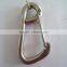 Metal Zinc Galvanized Snap Hook, Simple Hook, Spring Hook