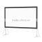 Top Quality !300 inches 4:3 front Rear Fabric High Gain Easy Fold Fast Folding Screen Projector Screen