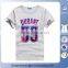 High quality sublimation cotton 3d t shirt with custom logo print for sale