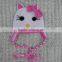 Winter Crochet Hat Knitted Beanie, Custom Cheap Beanie Hat For baby girl