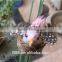 decoration blue feather birds artificial decorative mini feather birds