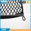 Black white color Knotless Braided Luggage Net for cars