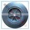 11X2.50 striped pattern solid rubber wheel