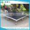 2017 aluminum simple stage , portable stage 4ft x 4ft with round legs ,adjustable stage