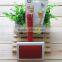 Plastic pet slicker brush with tied card packing