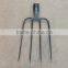 Steel Fork Head F104 With Four Teeth