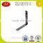 ISO passed custom precision black powder coating metal u bracket